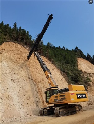 PVT長臂架15-24m錨固鉆機用于邊坡穩定工程